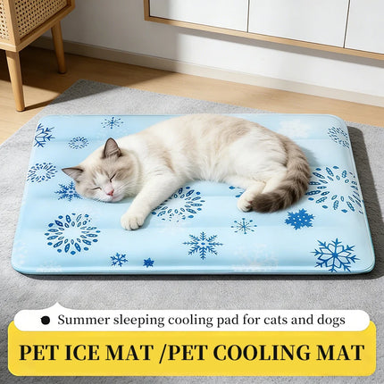 Pet Cooling Mat, Summer Cooling Pad for Dogs & Cats, Pet Ice Sleeping Cushion  Summer cooling cushion