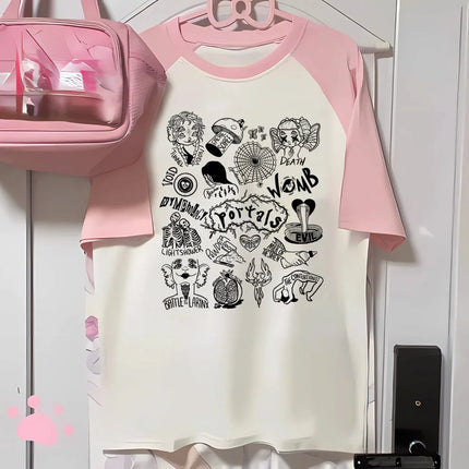 Melanie Martinez t-shirts women comic summer graphic t shirt girl designer clothing
