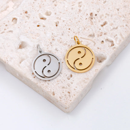 5pcs/Lot Stainless Steel Hollow Animal Cat Or Dog Claw Charm For DIY Necklace Bracelet Earrings Jewelry Accessories Pendants