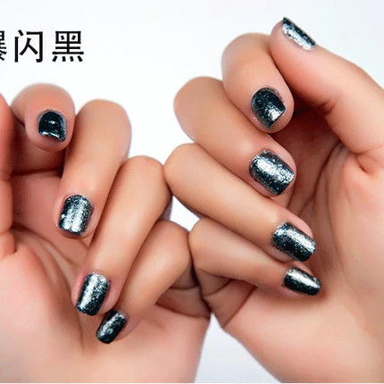 Metal Colour Nail Gel Polish Semi Permanent Mirror Gel Varnish Base Top Coat UV Gel Varnish Soak Off Nails Art Glue Nail Polish