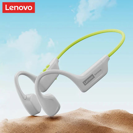 Lenovo S102 Bone Conduction Bluetooth V6.0 Earphones Wireless Sports Headphones Waterproof Sweatproof Running Cycling Neckband