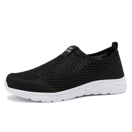Lightweight men's relaxing, breathable sports shoes, casual mesh shoes non-slip, flat, outdoor walking, summer shoe size 36-48