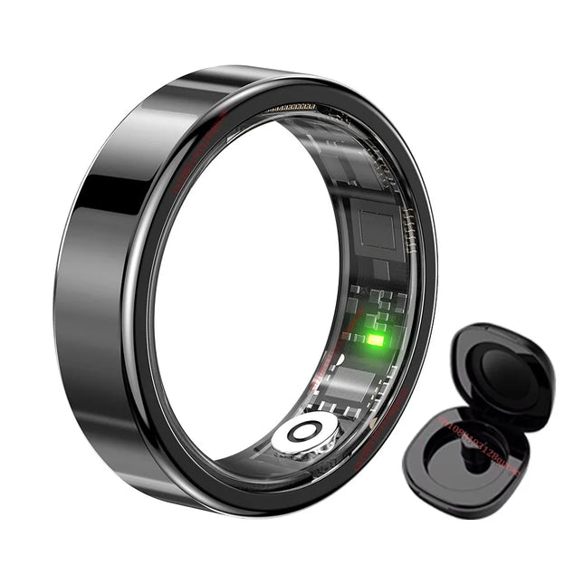 New Smart Ring Bluetooth 2026 Waterproof Lightweight Heart Rate& Blood Oxgyen & Sleep Monitoring Men Women Gifts 5ATM Waterproof