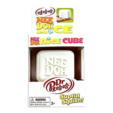@Schylling Needoh Nice Cube Sensory Nice-Sicle Stress Relief Squishy Cube Anti-Anxiety Squeeze Object For Focus ADHD Population