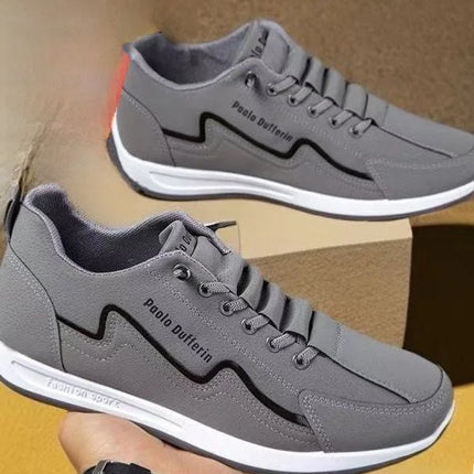 Autumn New Style 2025 Breathable Casual Thick Bottom Lazy Man Sports Board Shoes Again Shoe Slip-On Men's Shoes Comfortable Sne...