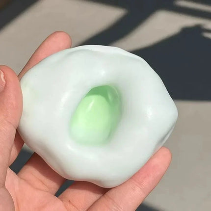 Shapeable Vacuum Grape Squishy Sand Stress Ball Squeeze Stress Anxiety Relief Sensory Fidget Toy Soothing Decompression Toy