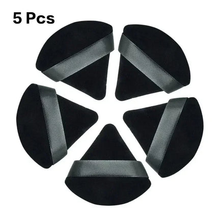 2/5/10/20Pcs Triangle Powder Puff Wet Dry Use For Loose Powder Liquid Cosmetic Soft Plush Powder Puff Makeup Foundation New In T