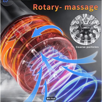 Automatic Male Masturbator Telescopic Rotation Masturbation with Suction Cup for Men Simulation Blowjob Piston Sex Toy for Men