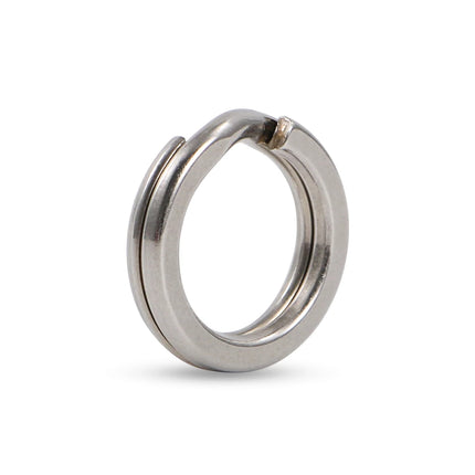 JIGGING PRO Split Rings Fishing 10/15Pcs Stainless Steel Lure Rings Fishing Connectors Snap Rings Fishing Accessories