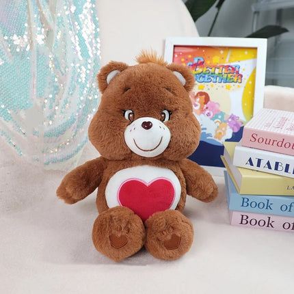 Care Bears 33cm Plush Stuffed Animal Cartoon Doll Children Soothing Comfort Toy Perfect Birthday Holiday Present Home Ornament