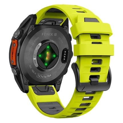 For Garmin Fenix 8 43mm 47mm 51mm Sports Original Silicone Wristband for Garmin Epix/Quatix7/Fenix 7X 6X 7S Pro/Descent Mk3 Band