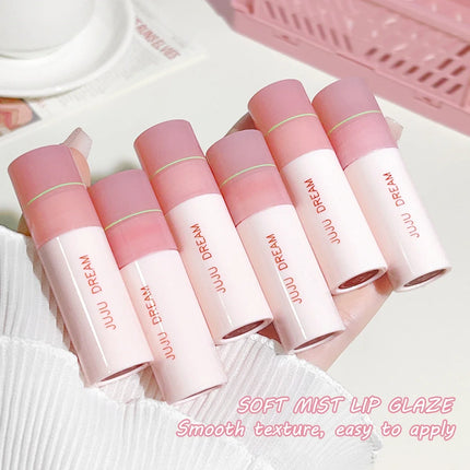 JUJU Dream Small milk tube lip gloss, airy white, matte lifting, lipstick, velvet, matte lip gloss, lip gloss
