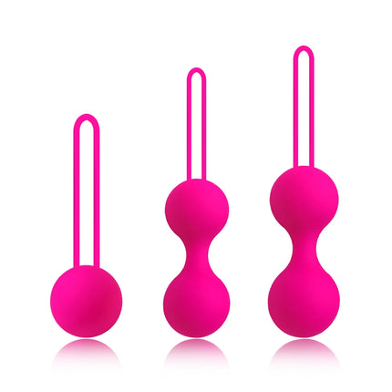 Beads Vaginal Ball Sex Toys for Women Silicone Smart Geisha Kegel Ball Simulator Vagina Chinese Ben Wa Ball Tightening Exerciser