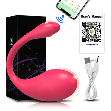 Wireless Bluetooth G Spot Dildo Vibrator for Women APP Remote Control Wear Vibrating Egg Clit Female Panties Sex Toys for Adults