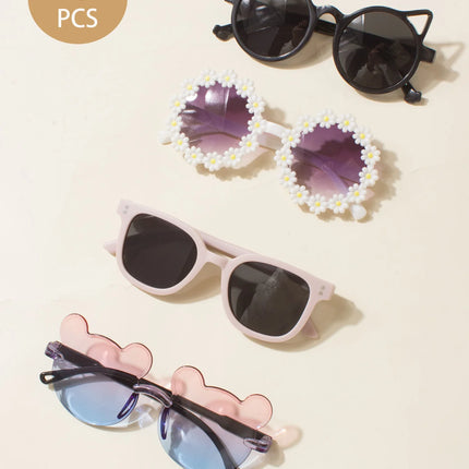 4PCS Baby Sunglasses,Baby Boy And Baby Girl Sunglasses,Cool,Cute,Baby Sunglasses Gift,Spring Accessories,Summer Accessories