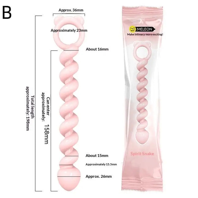 Adult Sex Couple Sexy Anal Dildo Toys New Beads Soft Anal Plug Anus Toys Big Balls Silicone G-Spot Stimulating Butt Plugs