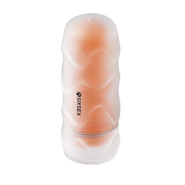 Jissbon Manual Sucking Masturbator Cup Soft Pocket Pussy Realistic Vagina Male Masturbation Toy for Adult Men Silicone Toy