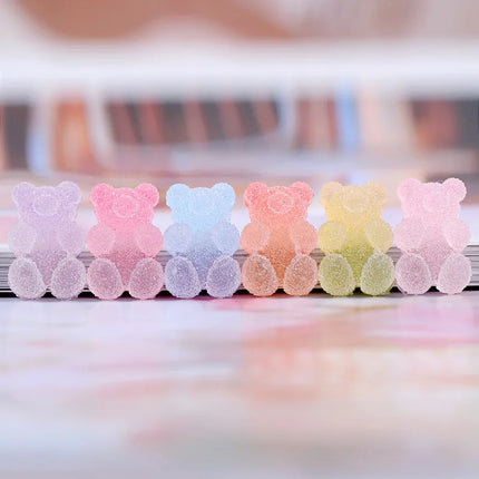 10pcs Slime Charms Soft Candy Resin Star Additives Supplies DIY Kit Filler Decor For Fluffy Clear Cloud Slime Clay 18mm