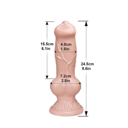 Huge Animal Dildo Anal Plug Sex Toy for Men Women Adult Supplies Large Butt Plug Dog Dildos with Suction Cup Vaginal Masturbator