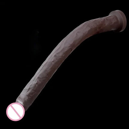 Realistic Long Dildo Penis Anal Vaginal Stimulator Liquid Silicone Dildos Sex Toys for Women Lesbian Couples Men Gay Adult Anal