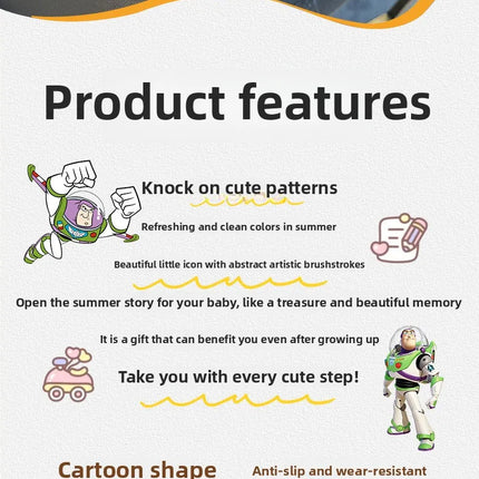 Children's Slippers New Home Girls Baby Indoor Non-slip Boys Cool Slippers Go Out Boys Hole Shoes