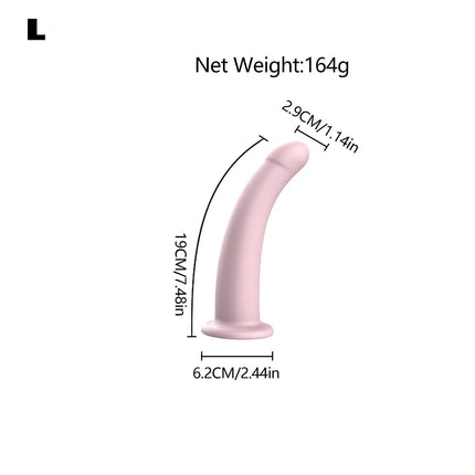 Silicone Anal Plug & Dilator Kit - Unisex Anal Training Set for Men & Women, Adult Erotic Sex Toy