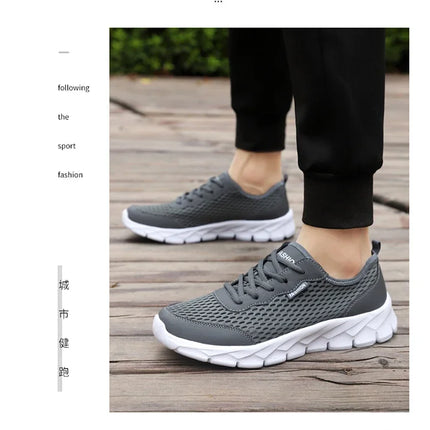 YRZL Tennis Shoes for Men Lightweight Sneakers High Quality Breathable Outdoor Athletic Jogging Sport Running Walking Man Shoes
