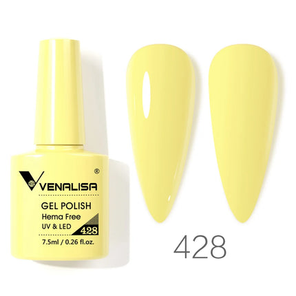 Venalisa VIP4 7.5ml Gel Nail Polish Hema Free Full Coverage Beautiful Semi Permanent Soak Off UV LED Gel Nail Polish Gel Lacquer