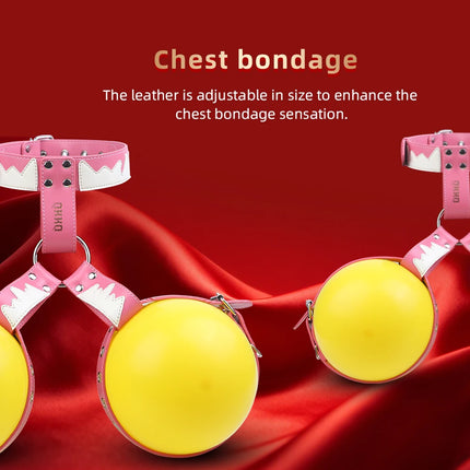 NSFU Adjustable Breast Binder BDSM Bra Nipple Pleasure Chest Bondage Nipples Sex Toys Erotic Tools for Women Couple Flirting