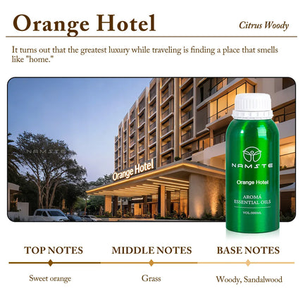 NAMSTE Support Dropshipping 500ML Hotel Collection Essential Oil Scent Luxury Hotel Inspired Perfumes Aroma Essential Oil