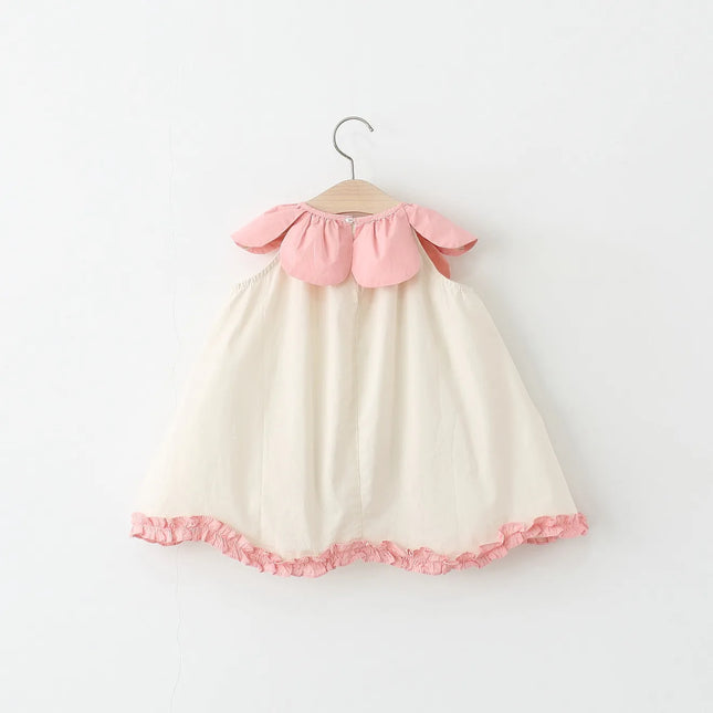 Newborn Baby Girls Dress Casual Sleeveless Floral Dresses for Baby Girl Clothing 1st Birthday Princess Party Dress 0-2 Years