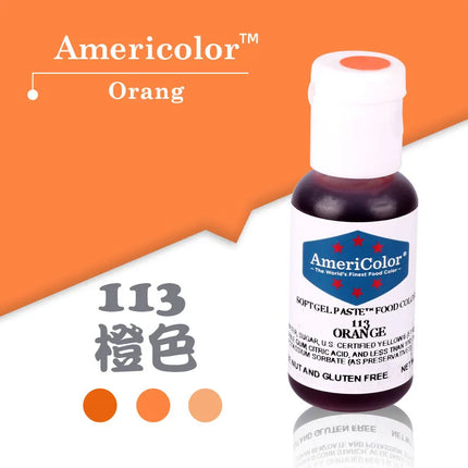 Americolor 22 colors Food Grade Dyeing Pigment Crystal Colorant Epoxy DIY Candle Soap Coloring Handmade Crafts Pigment