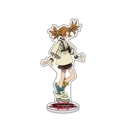 Anime FigureGachiakuta Acrylic Stand Model Plate Keychain Rudo Enjin Zanka Riyo Jabber Desk Decor Collection cosplay fans gifts