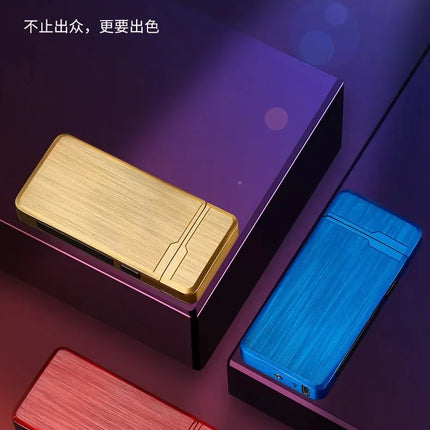 Rechargeable Plasma Dual Arc Lighter for Smokers Electric Encendedores Eléctrico Lighter Rechargeable Type C Type