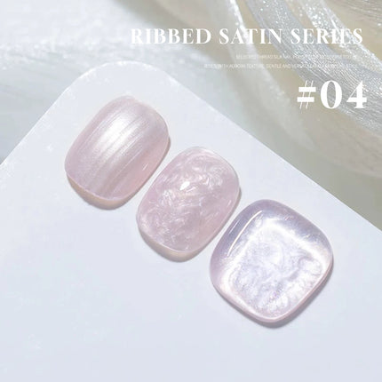 MIANEL 12ML Mother-of-Pearl Mermaid Shimmer Thread Gel Polish 2026 Spring-Summer Collection Fine Glitter Aurora Pearl Nail Art