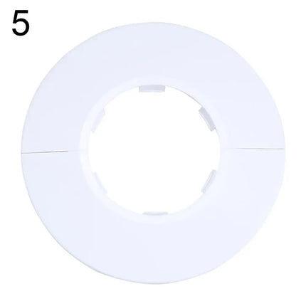 1Pc Plastic Wall Hole Pipe Collars Cover Shower Faucet Angle Valve Pipe Plug Decoration Cover Kitchen Bathroom Faucet Accessory
