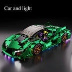 Cars and light A2