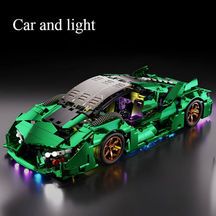 Technical Racing Sport Car Model Building Blocks technic adults 1:14 DIY Supercar Brick Puzzle Toys Kid Adult Gift