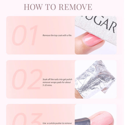 UR SUGAR 7ml All Season Gel Nail Polish Set Nude Pink Red Glitter Semi Permanent UV Gel Kits All For Manicure Soak Off Vernis