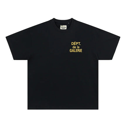 Classic  Color Letter Logo Print Loose ort Sve T-irt ex Youthful Cotton Summer Faion round Ne Top