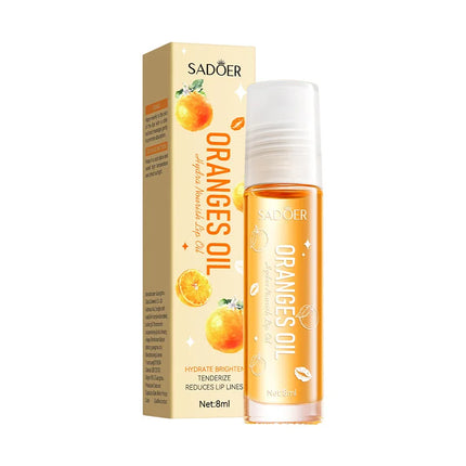 SADOER Fruits Lip Oil Lips skincare Moisturizing Nourishing Hydrating Anti Wrinkle Lipstick Lip Balm Beauty Lips Skin Care