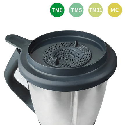 Splash Guard for Thermomix & MonsieurCuisine Anti-Splash Accessory Fits TM6/TM5/TM31 MCsmart/MCtrend/MCConnect Kitchen Tool