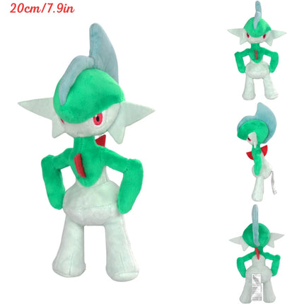 Pokémon Fit Plush Toys Milotic Butterfree Lugia Meowth Haxorus Garchomp Shinx Dragonair Furret Stuffed Plush Dolls Gift Kids