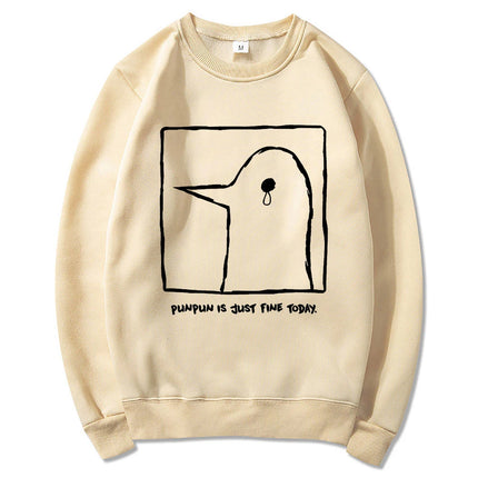 Goodnight Punpun Hoodie Women Harajuku Graphic Kawaii Hoodies Unisex Anime Manga Cartoon Oyasumi Punpun Pullover Sweatshirts