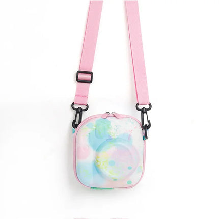 For Instax Mini 12/11/9/8/7/40 Camera Case EVA Soft Protective Case Trave Bag for Fujifilm Film Camera Bag with Shoulder