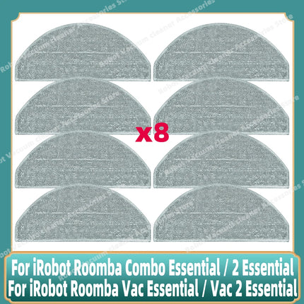 Compatible For iRobot Roomba 105 Combo, Roomba Combo Essential / 2 Essential  Main Side Brush Hepa Filter Mop Dust Bag Parts