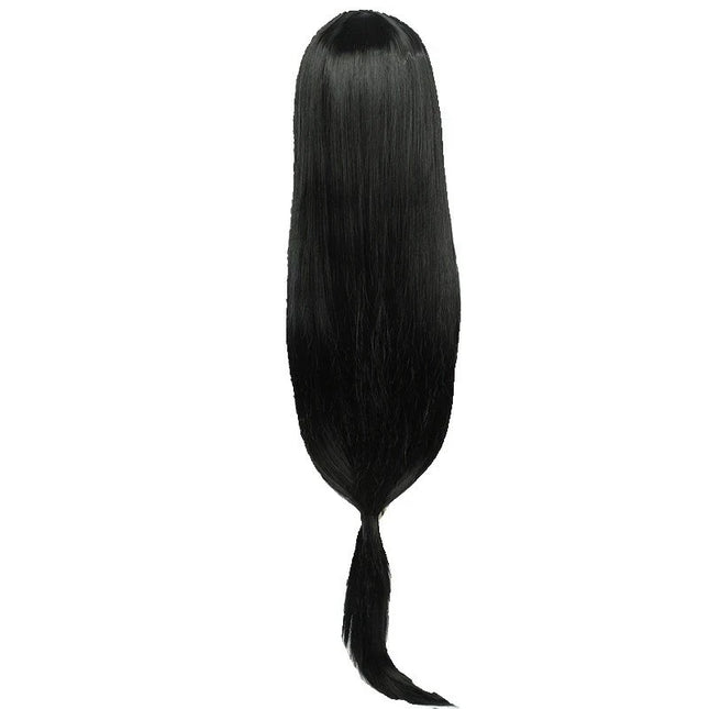Cosplay Wig Final Fantasy Anime Wig Tifa Lockhart Black FF7 Anime Game Role-Play Wig Female Synthetic Wig with Bangs Anime Game