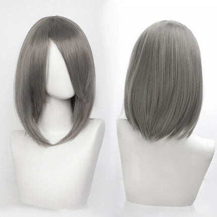 Synthetic Medium Length Cosplay Wig, Adjustable Headband,Multiple colors