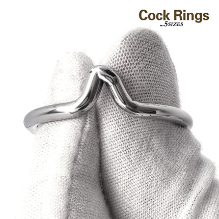 5 sizes Penis ring Relieve the foreskin from being too long Penis head rings Cock ring Dick ring sex toy adult men toy