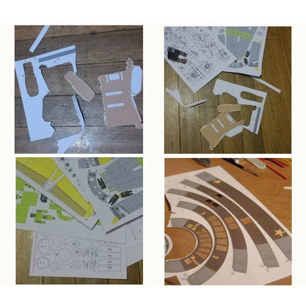 Cruise Ship Paper Model Cruise Ship 3D Paper Model DIY Puzzle Manual Papercrafts Toy